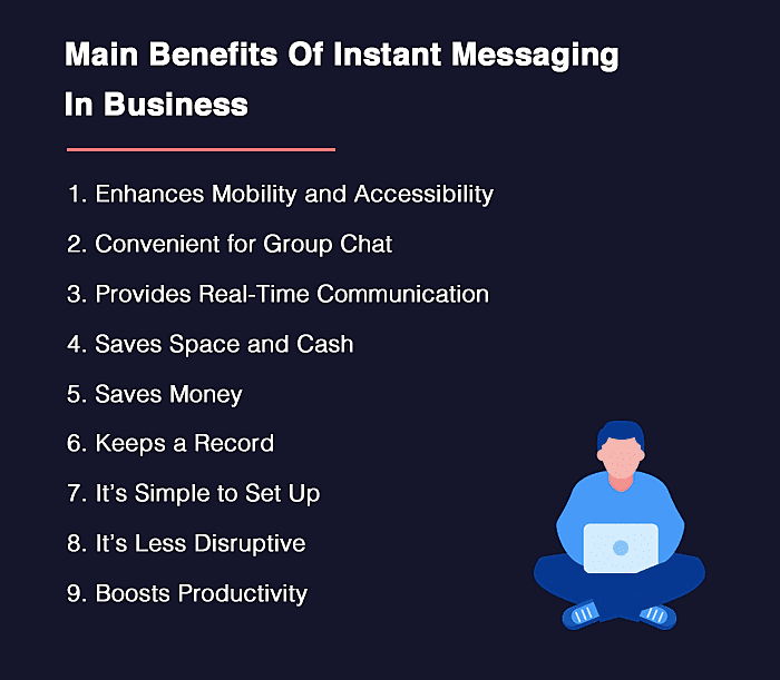 Benefits Of Instant Messaging In Business