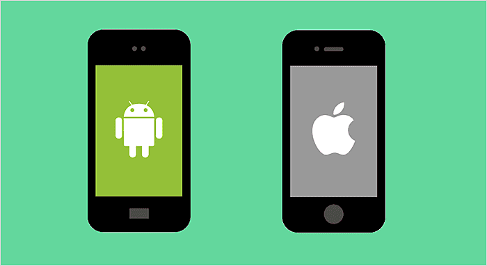 iOS and Android logos