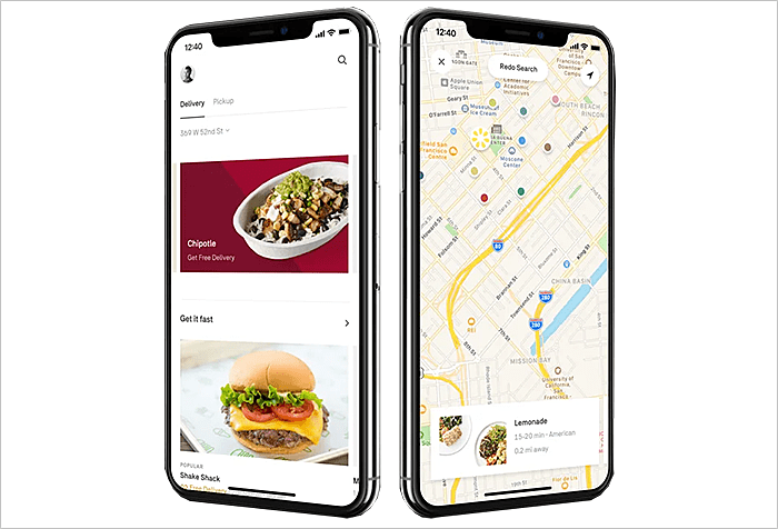 food delivery app development cost