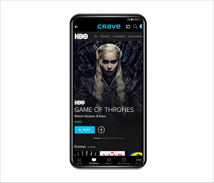 How to watch game of thrones on crave hotsell