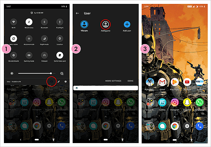 Guest Mode On Android