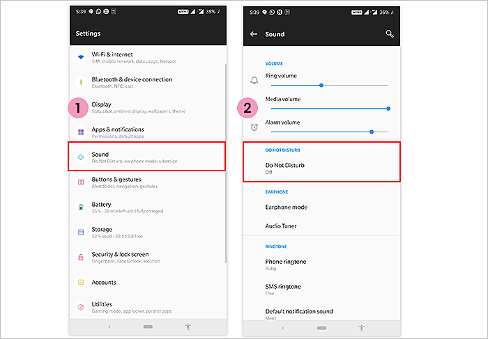 Notifications In Android Smartphones