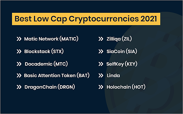 Best Low Cap Cryptocurrencies To Focus In 2021