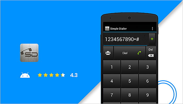 Simple Dialler - Beste Dialer App für Android