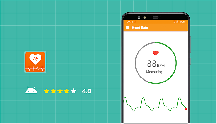 app to check heart beat