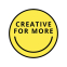 Creative For More logo