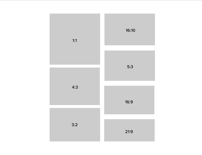 aspect ratios and modes of smart folds