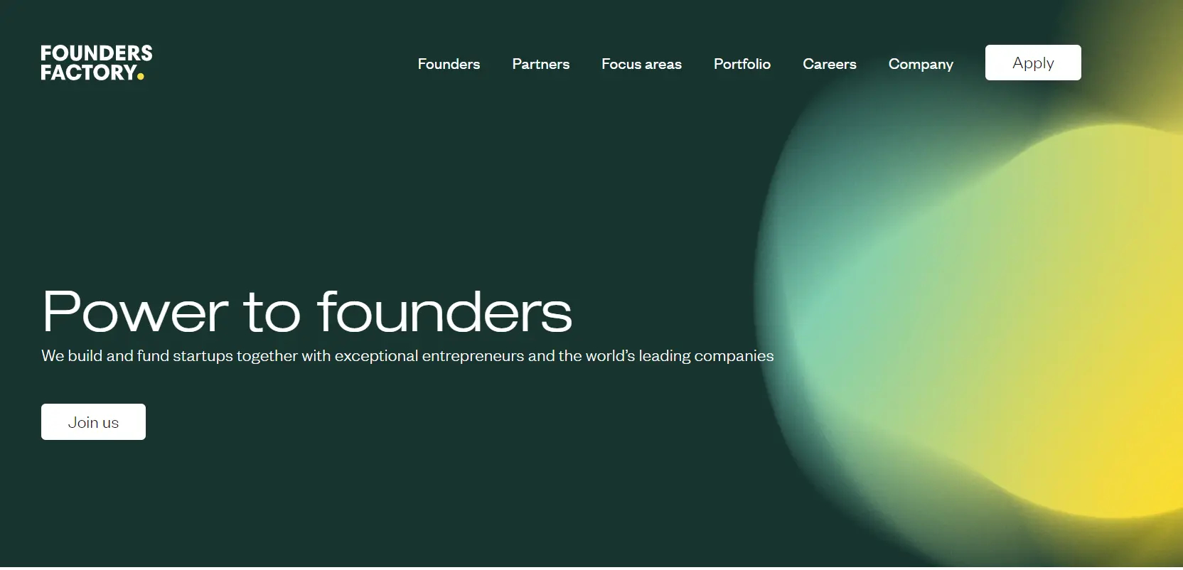 Founders Factory - best accelerators for startups
