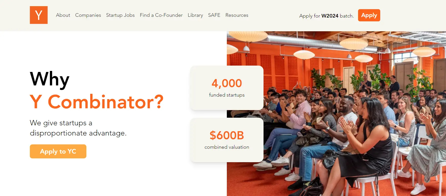 Y Combinator - best startup accelerator