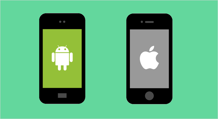 iOS and Android logos
