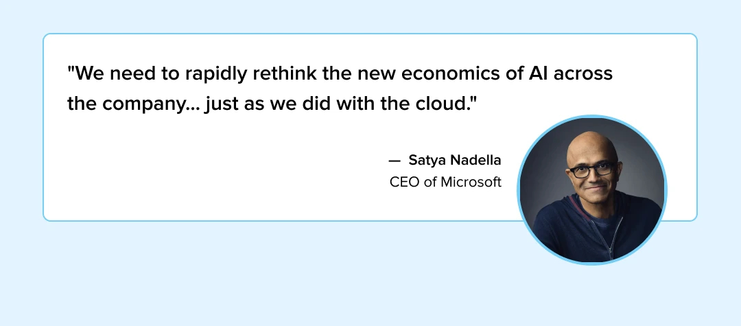 Satya Nadella about the future of AI