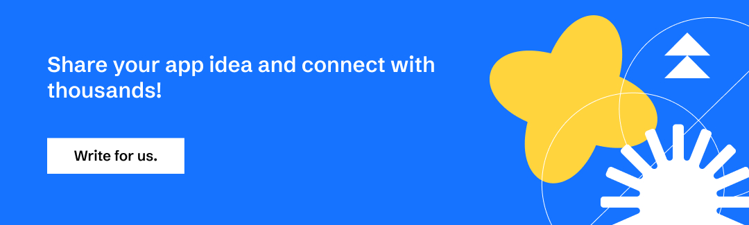 building an app from scratch