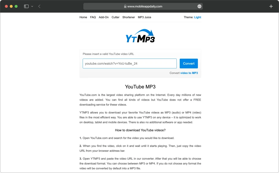 Youtube MP3