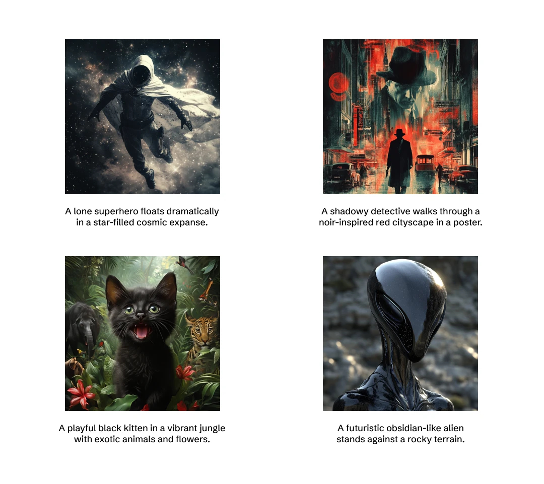 Examples of Captions compliant with WCAG Standards