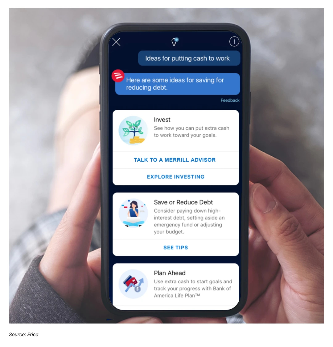 Bank of America's AI Chatbot- Erica