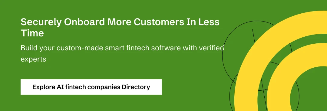 Explore AI fintech companies