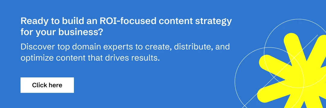 Discover top Content Creation Companies 