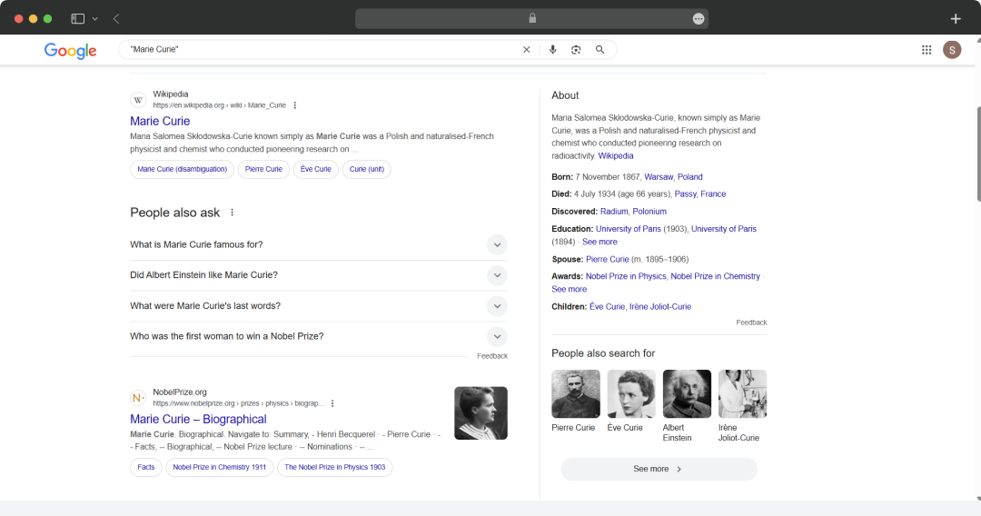 Marie Curie