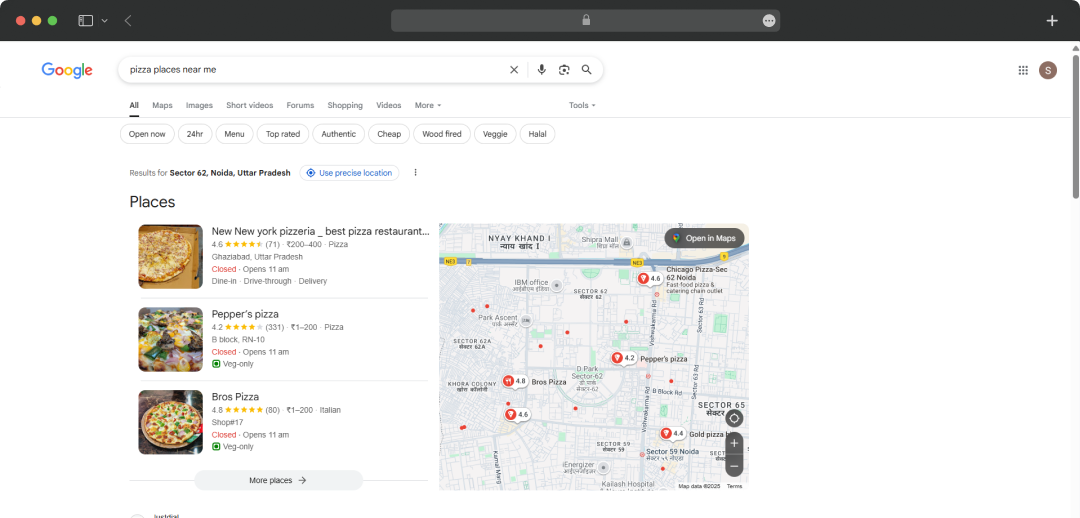 pizza places near me