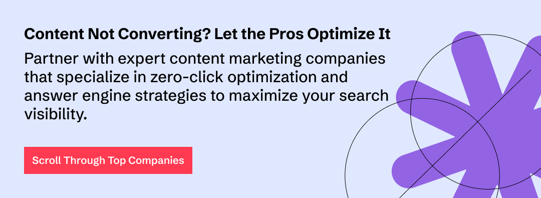 top content marketing companies