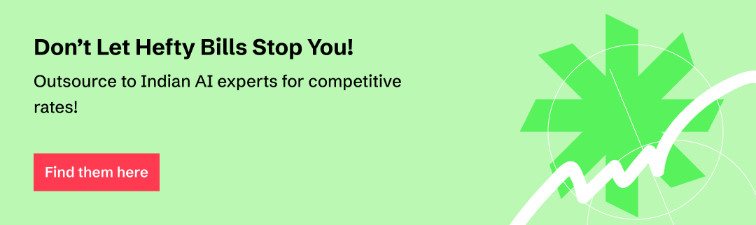 Outsource to AI development companies in India