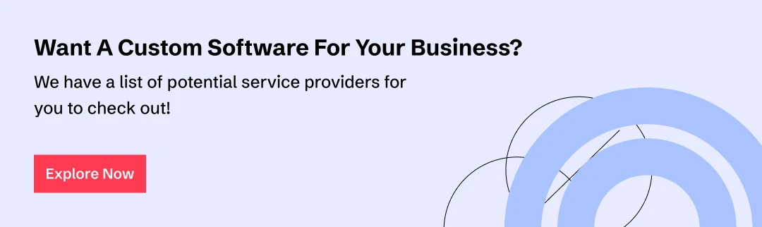 list of leading software developers who can build custom business software