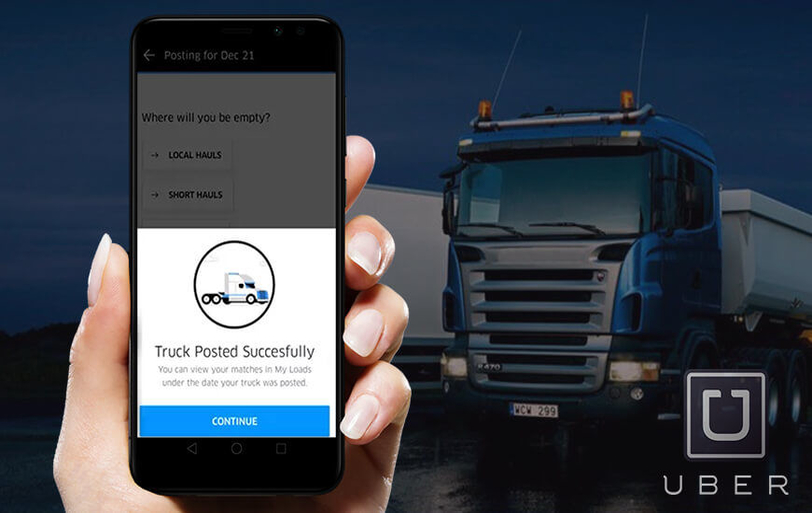 Uber Rolls Out a New Feature for Trucking Apps
