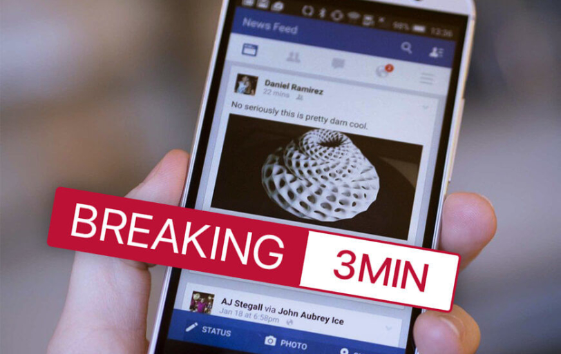 Facebook Introduced ‘Breaking’ tags to the publishers for their news stories
