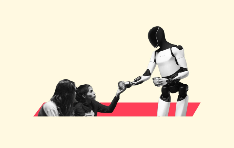 Tesla Manually Controlled Optimus Robots During We, Robot Event