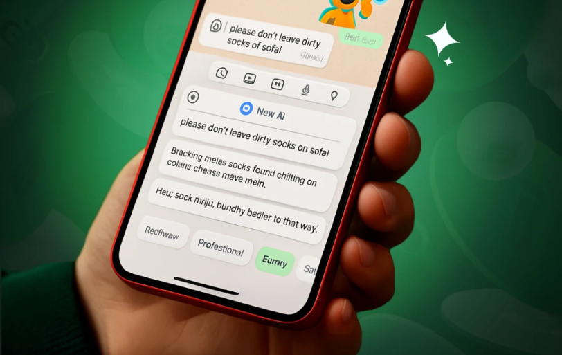 WhatsApp Adds AI to Its Core Messaging With New Writing Assistant