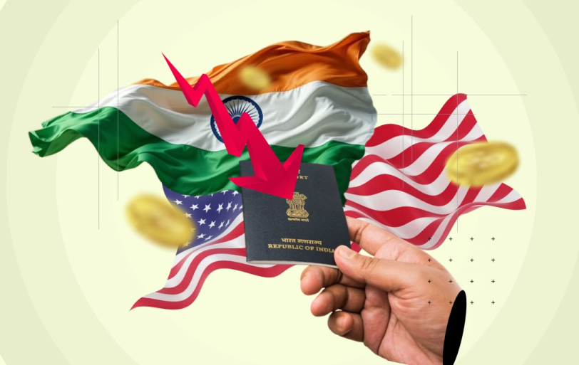 Indian IT Stocks Tumble As Trump Imposes $100,000 Fee on H-1B Visas