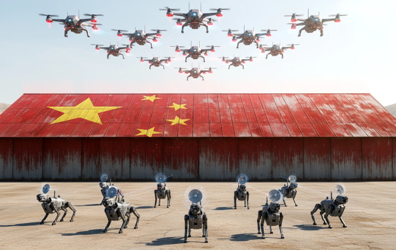 Robot Dogs and Drone Swarms: China’s DeepSeek Push Redefines the Future Battlefield