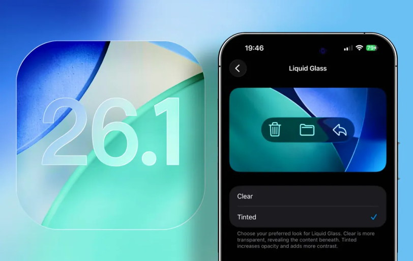 iOS 26.1 Set to Launch on Tuesday with Liquid Glass Toggle, iOS 26.2 Beta Release Also Expected