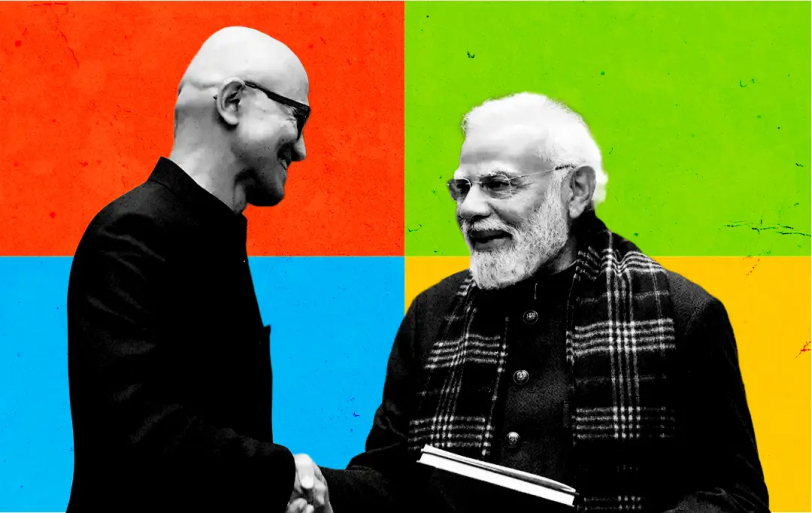 Microsoft’s $17.5 Billion Investment Bets AI Future For 20 Million Indians