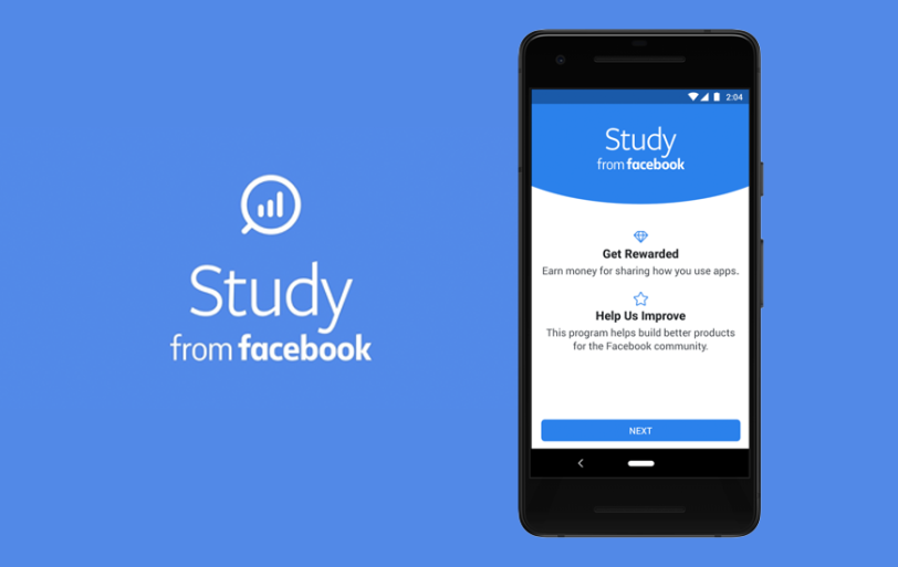 Facebook Debuts Study, An App That Will Pay Users For Sharing Their Data