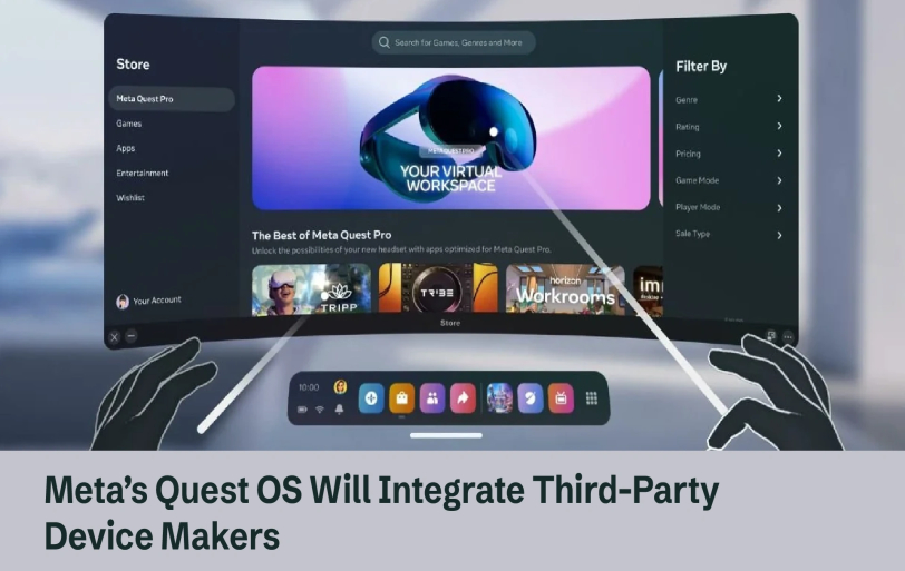 Meta's Quest OS Will Integrate Third-Party Device Makers