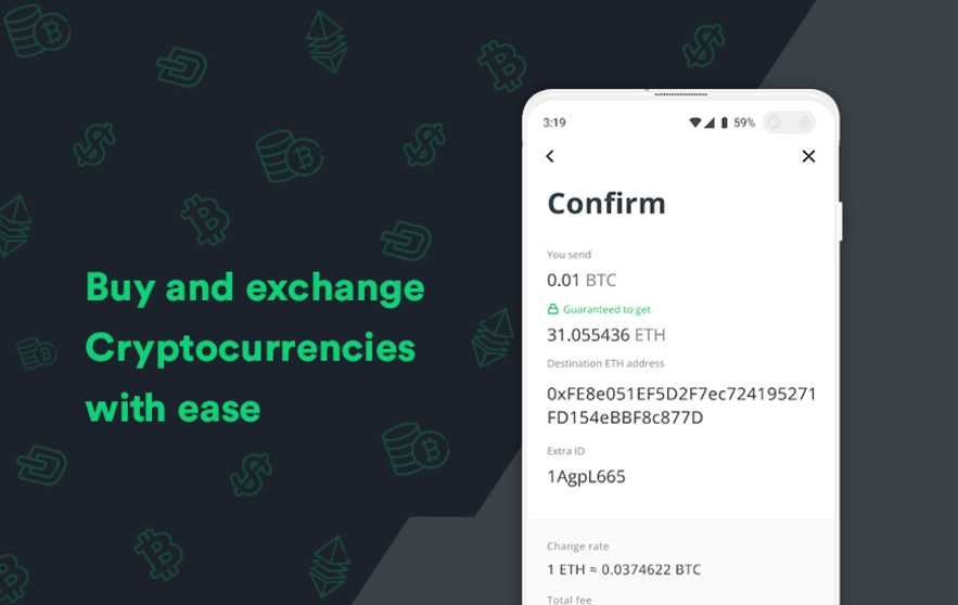 bitcoin exchange app