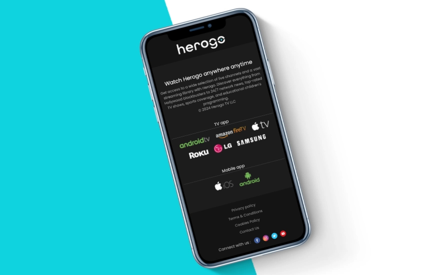 HeroGo TV banner
