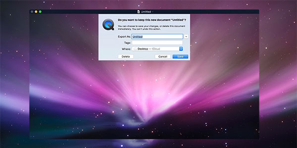 Save Your Recordings on Mac