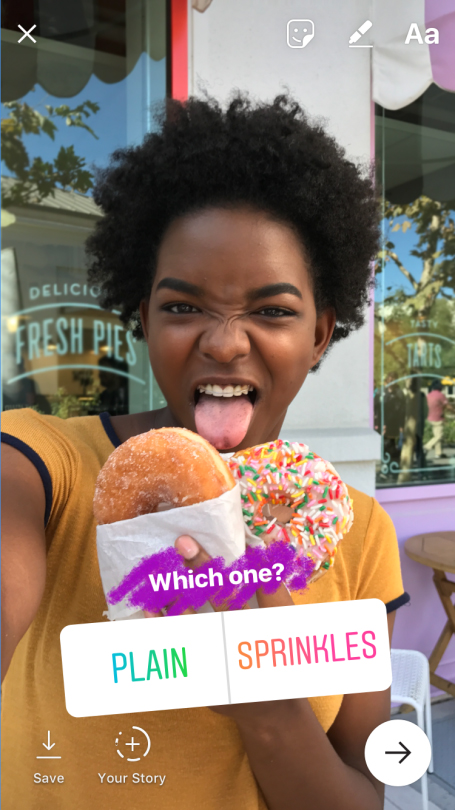  Instagram has launched a new poll feature