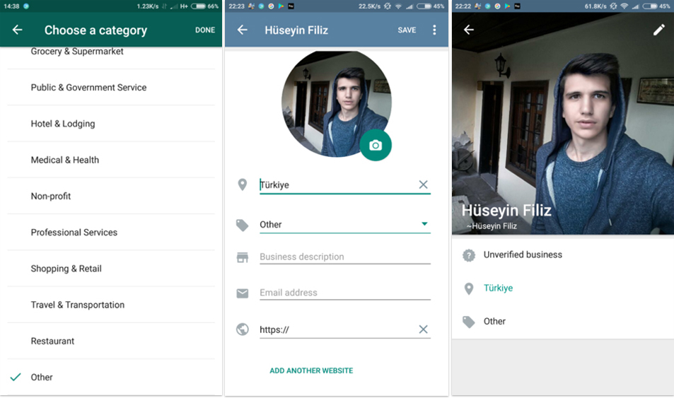 Whatsapp Business App