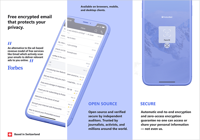 ProtonMail app for android 