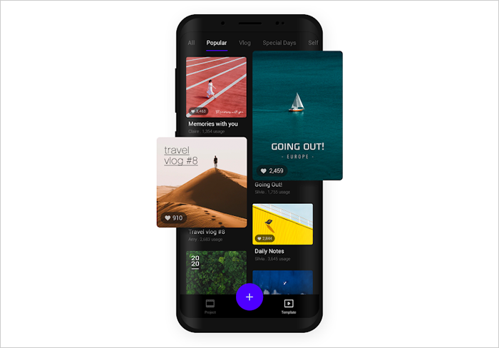 Choose from amazing video templates