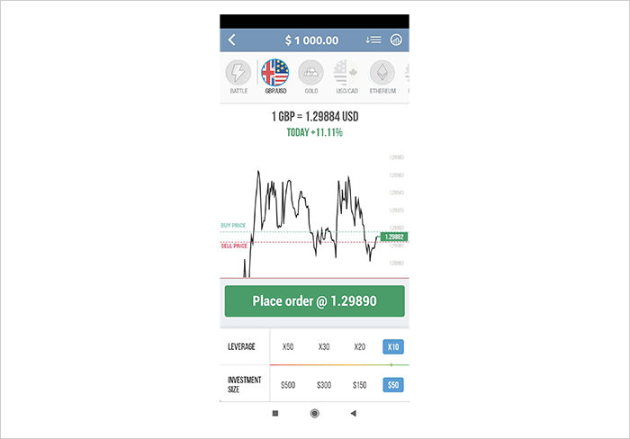 Trade Stocks in real time