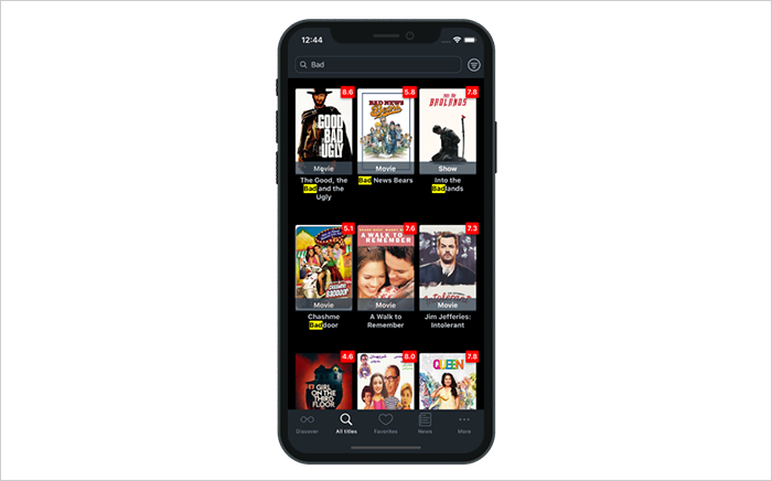 Search top Netflix shows