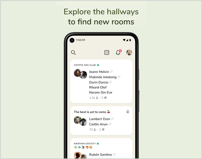 Clubhouse app