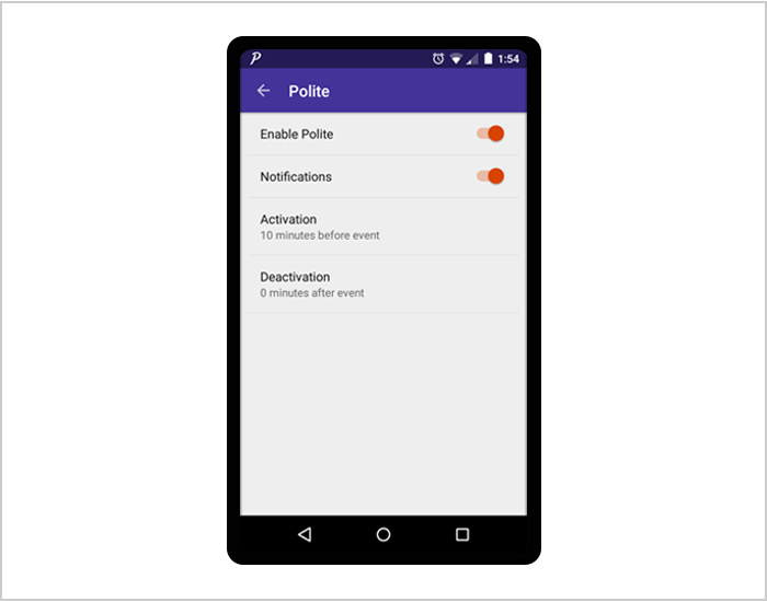 silent mode in Android