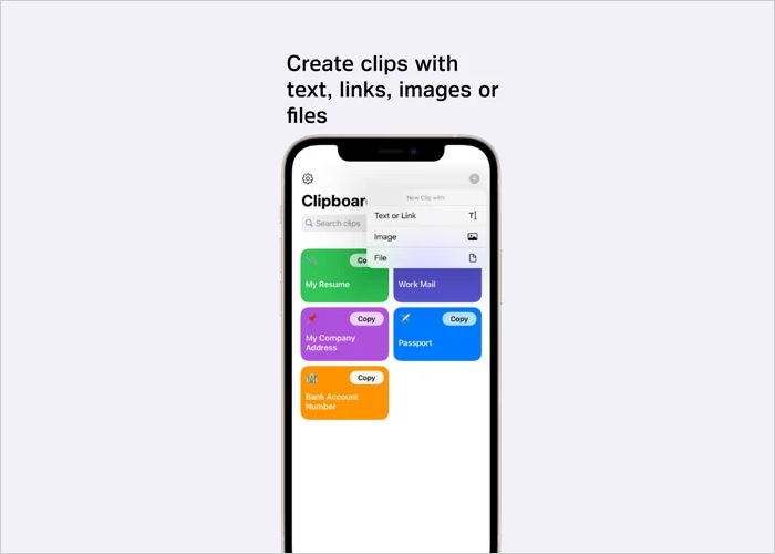 Clipboard PRO app