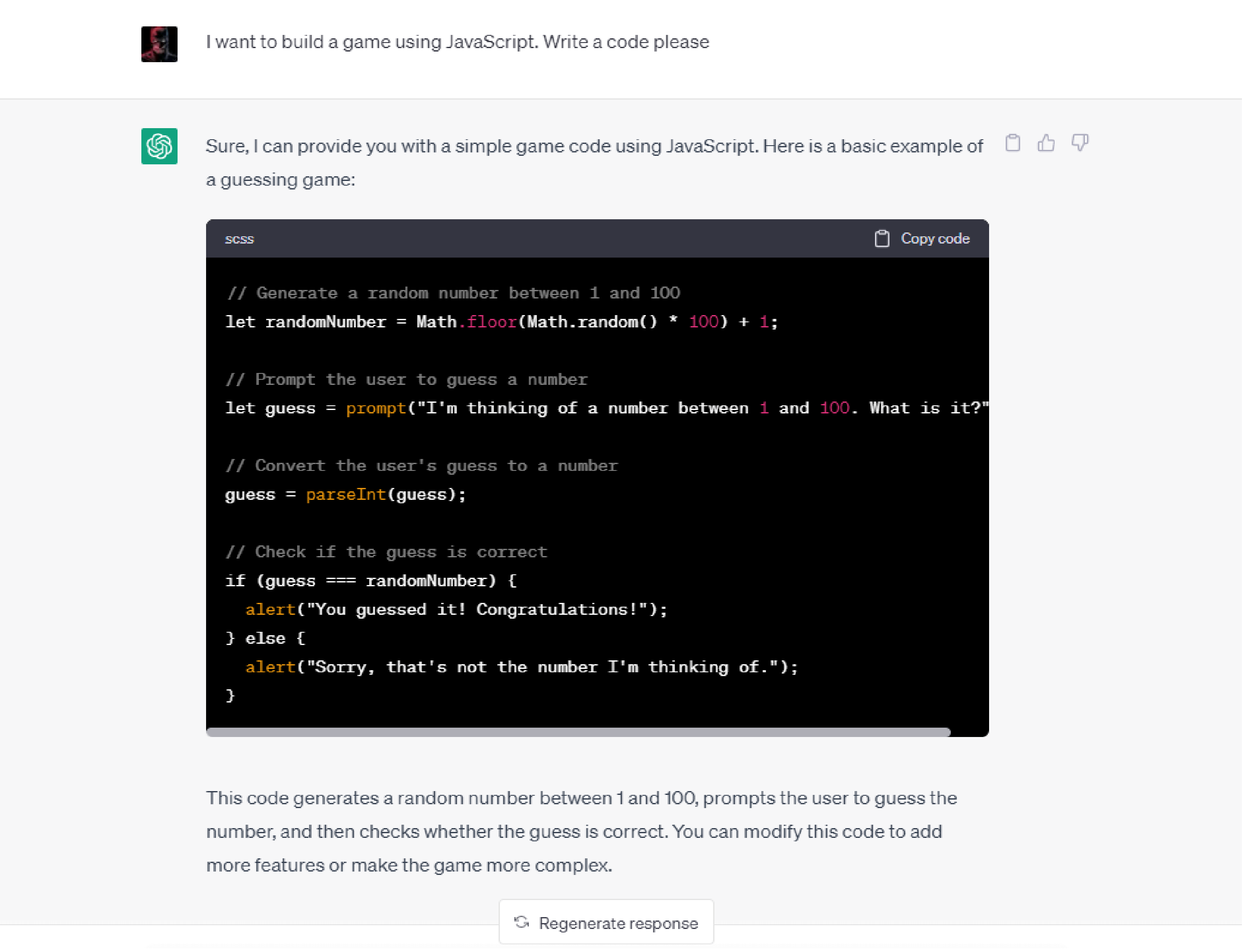 how to use AI chat gpt