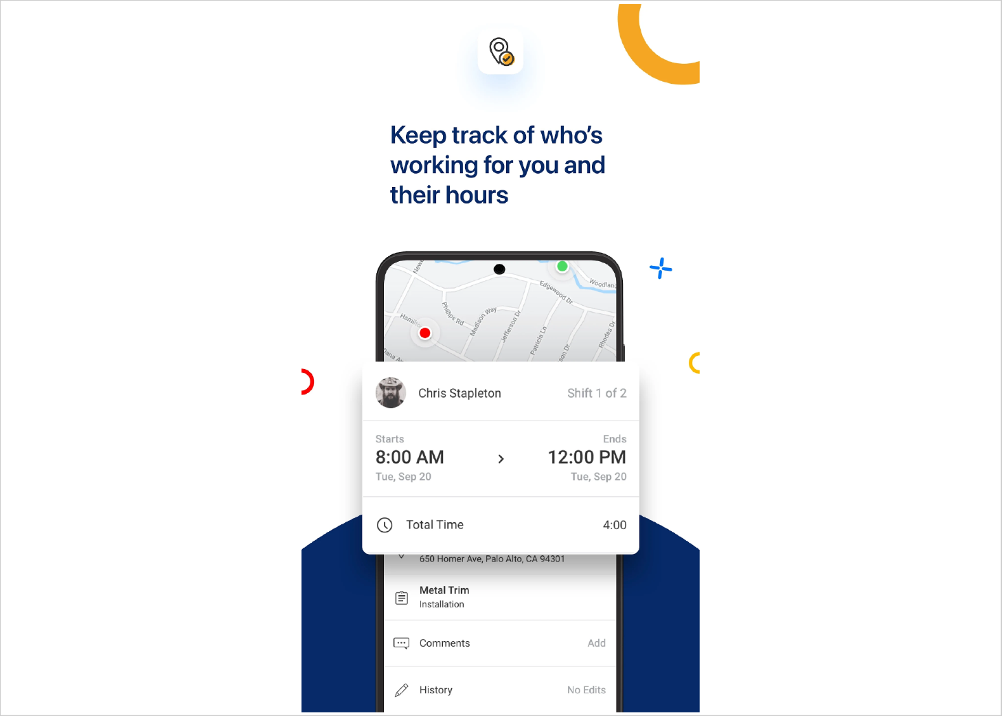 Comes with a GPS-based attendance system